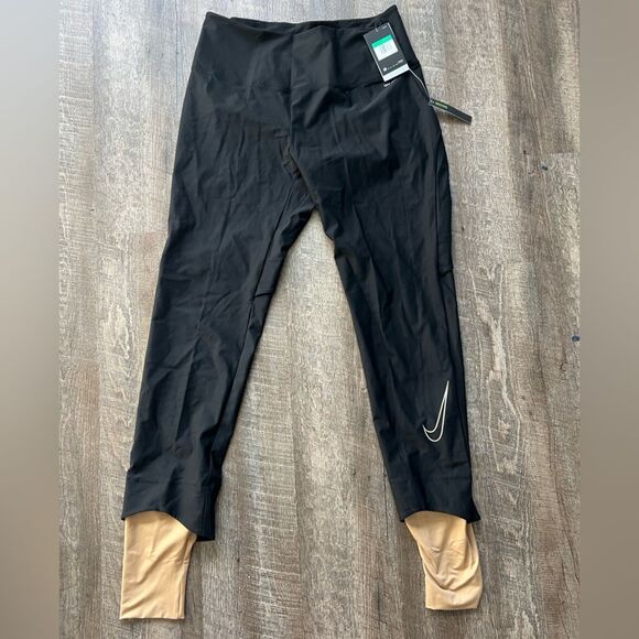 Nike Swim Victory Full Coverage Pants Leggings UPF40-Size XL - Picture 1 of 8